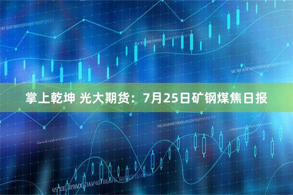 掌上乾坤 光大期货：7月25日矿钢煤焦日报
