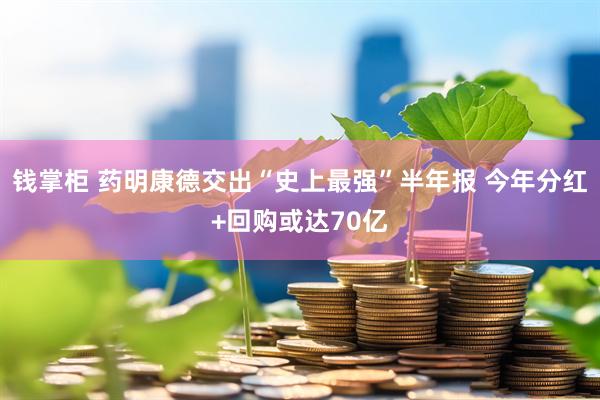 钱掌柜 药明康德交出“史上最强”半年报 今年分红+回购或达70亿